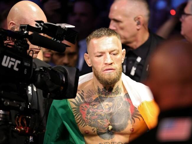 Así fue la dolorosa fractura de tobillo que sufrió Conor McGregor en combate. Foto: Getty Images/ Stacy Revere