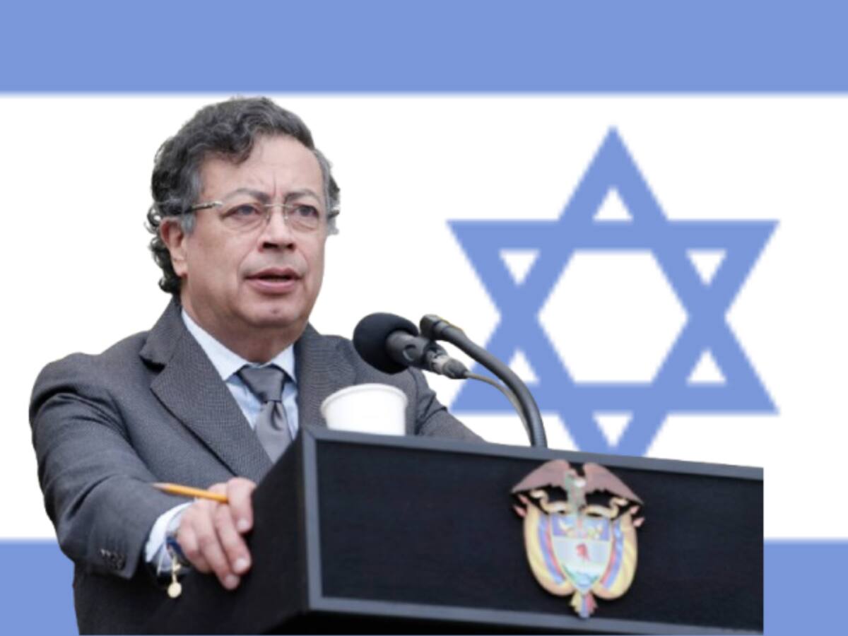 Petro dice que Colombia está lista a restablecer relaciones con Israel si avanza en un proceso de paz