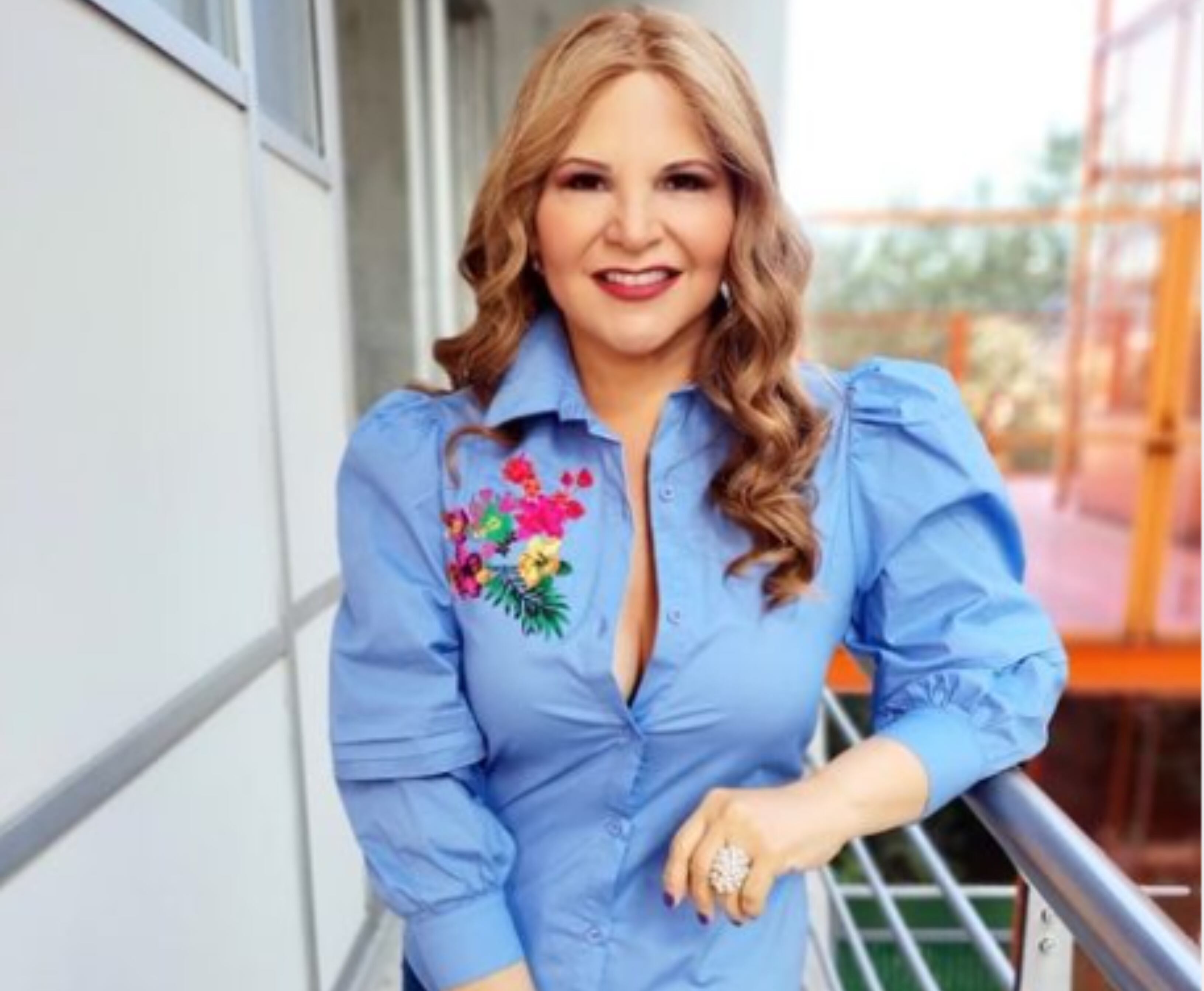 Presentadora colombiana Diva Jessurum. Foto: Instagram @divajessurum