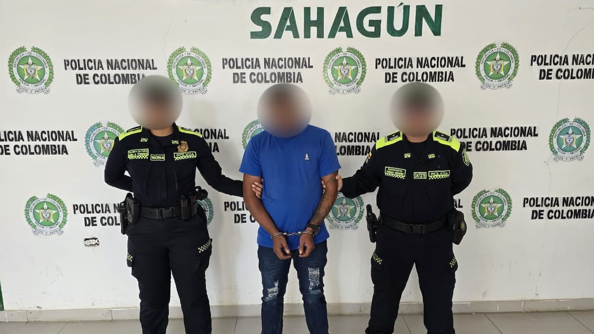 Capturan a presunto implicado en el ‘plan pistola’ en Córdoba: habría asesinado a un patrullero