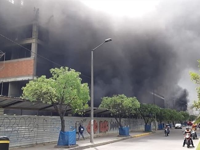 Estas son las razones por las que se generó incendio en Bucaramanga
