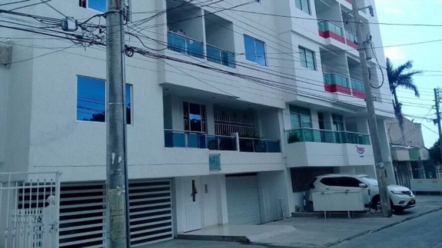 Los edificios Villa Mary, Portal de Blas de Lezo, Portal de Los Alpes y Alpes 31 deben ser evacuados de forma inmediata, según indica un informe preliminar de la Universidad Nacional . Foto: Antonio Canchila (W Radio)