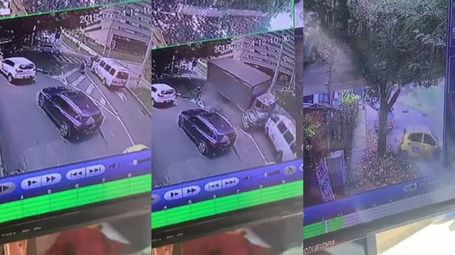 Un muerto y diez heridos en aparatoso accidente de tránsito en Medellín. Foto: Captura de pantalla