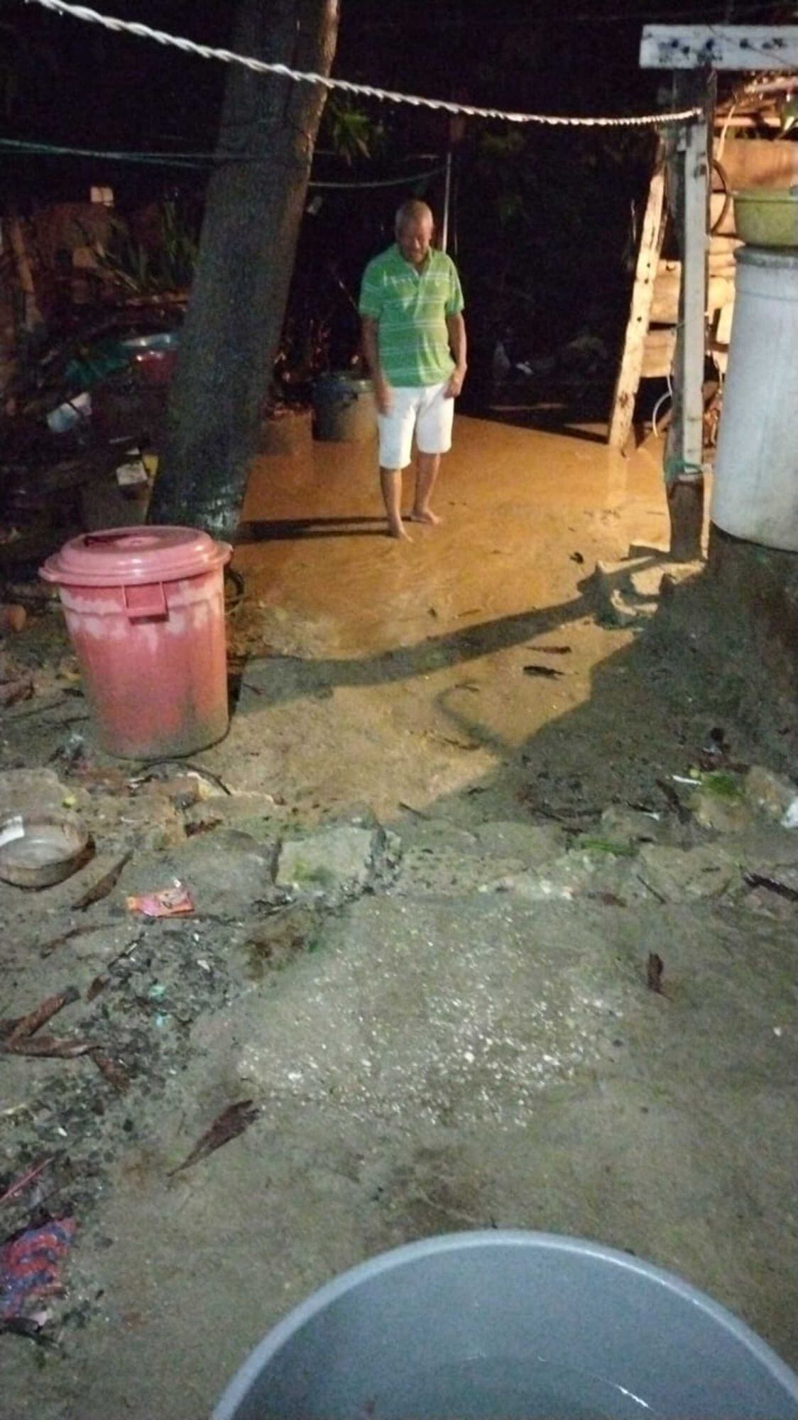 Casas afectadas por las lluvias/ Hernán Puche 