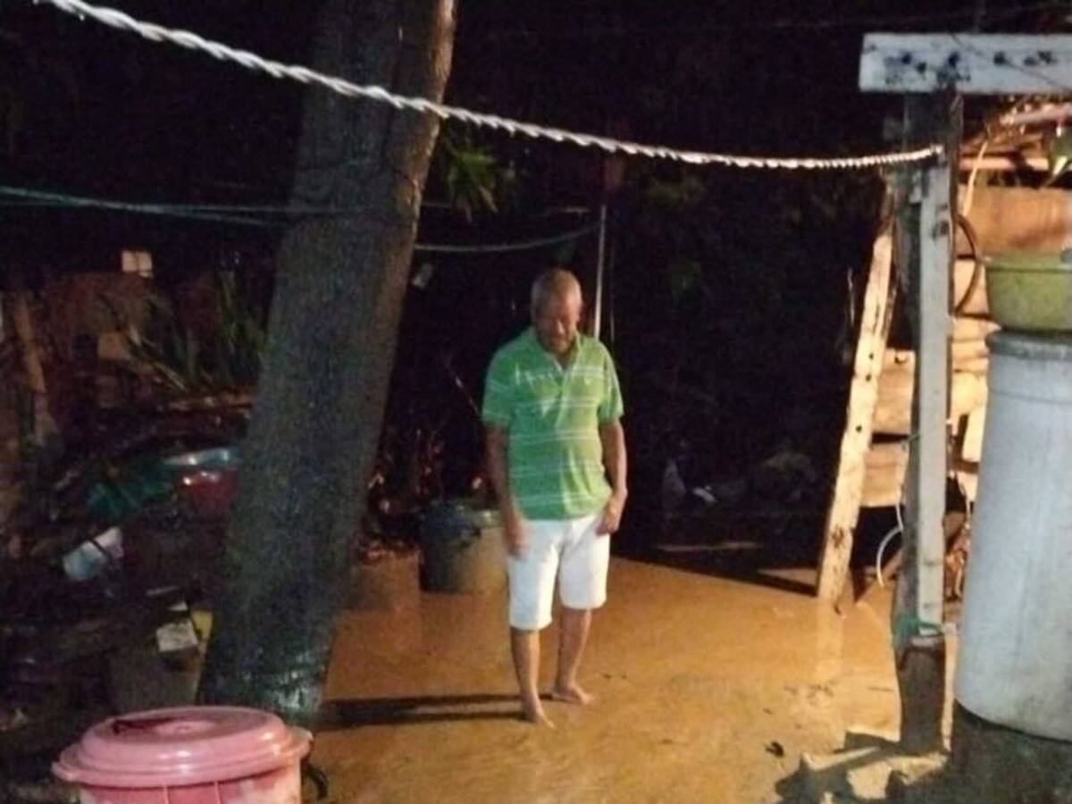 19 barrios afectados por inundaciones tras intensas lluvias en Santa Marta