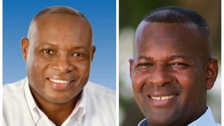 Heriberto Arrechea y Elías Larrahondo Carabalí, candidatos a la Gobernación del Cauca . Foto: Prensa Elías Larrahondo y Heriberto Arrechea