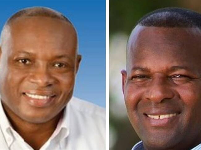 Heriberto Arrechea y Elías Larrahondo Carabalí, candidatos a la Gobernación del Cauca . Foto: Prensa Elías Larrahondo y Heriberto Arrechea