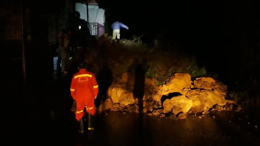 Deslizamiento de tierra en Marquetalia dejó 11 personas muertas. Foto: Colprensa