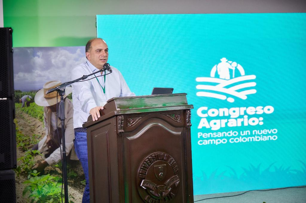 Defensor del Pueblo, Carlos Camargo. Congreso Agrario Barranquilla. Foto: Cortesía, Defensoría del Pueblo.