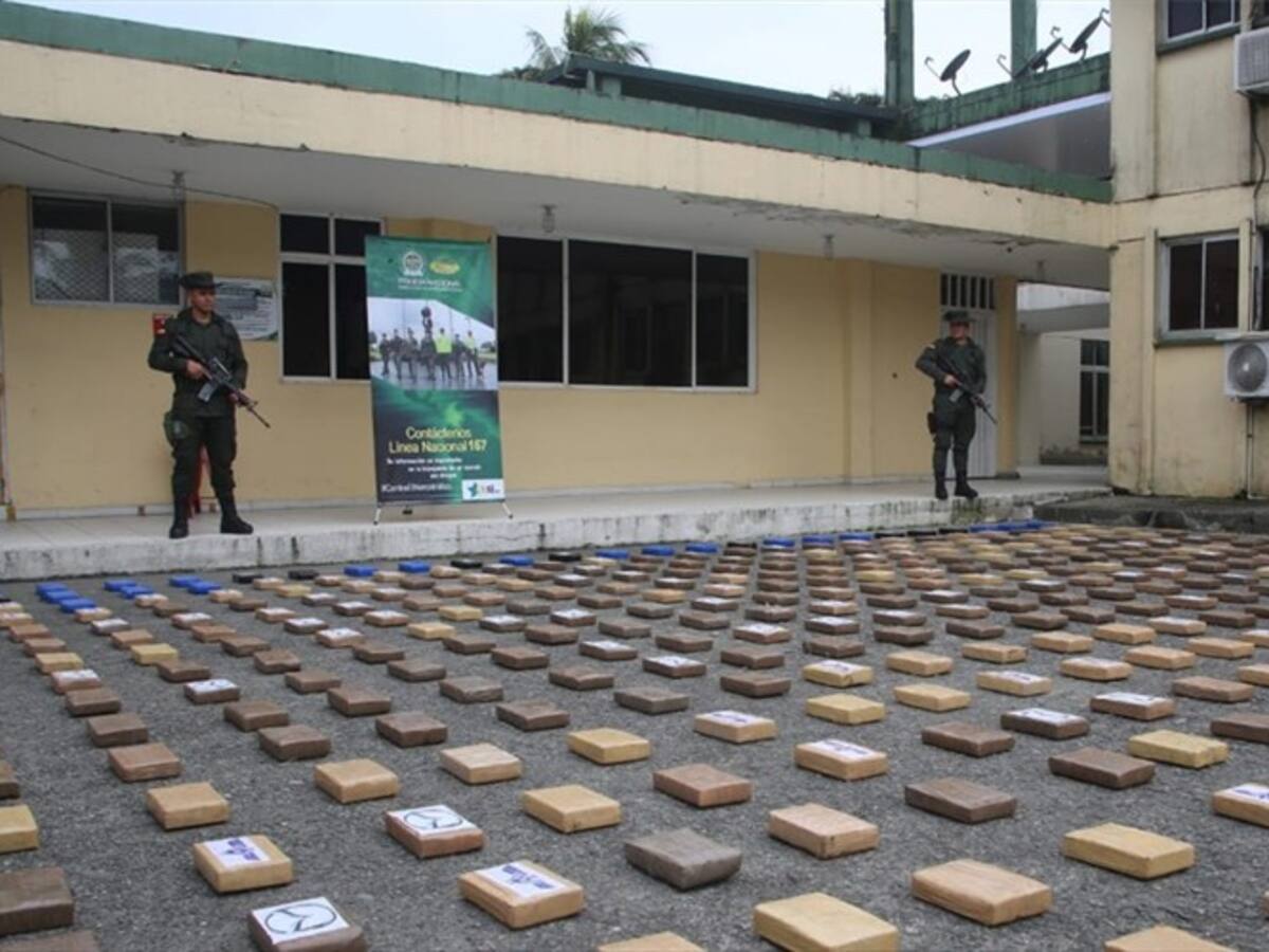 Incautan 358 kilos de cocaína que iban a ser enviados a China desde Buenaventura