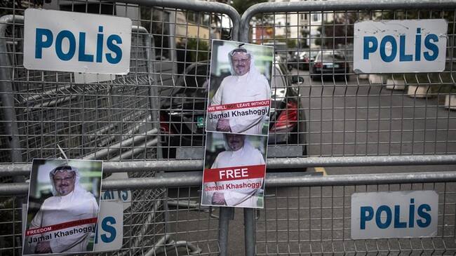 Khashoggi, colaborador del Washington Post y residente en Estados Unidos fue asesinado en octubre por agentes sauditas en el consulado de Arabia en Estambul. Foto: Getty Images