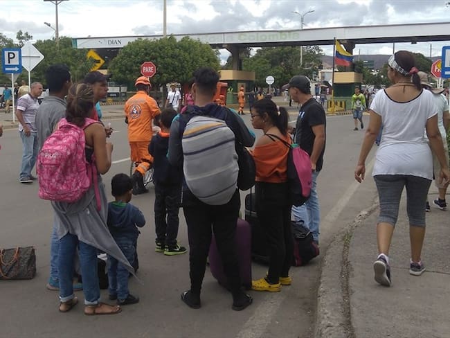 Han ingresado 2.500 venezolanos a territorio colombiano . Foto: La W/ Audrey Karina Carrillo Álvarez.