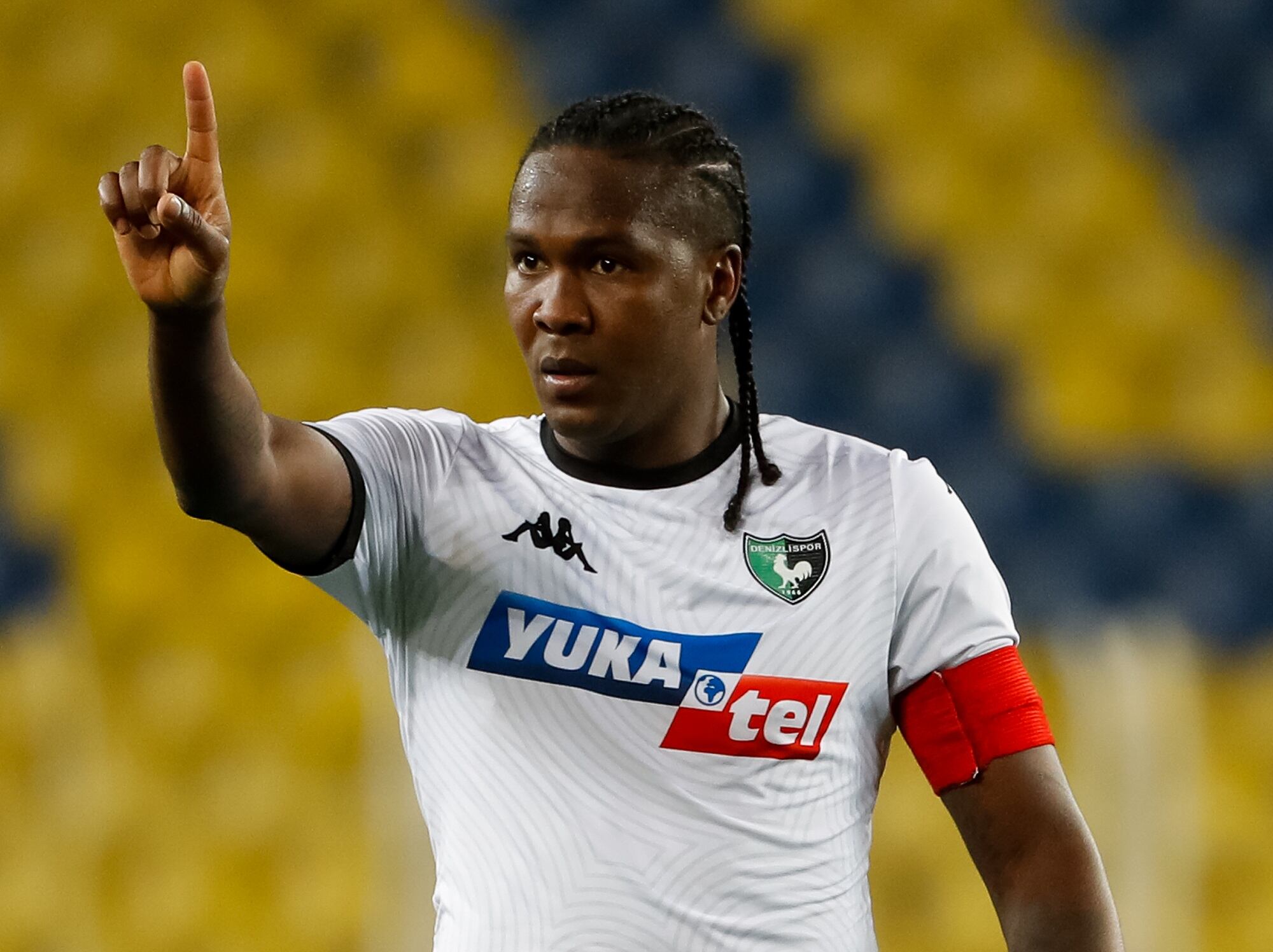 Hugo Rodallega, delantero colombiano, durante su paso por el fútbol turco. (Photo by /BSR Agency/Getty Images)