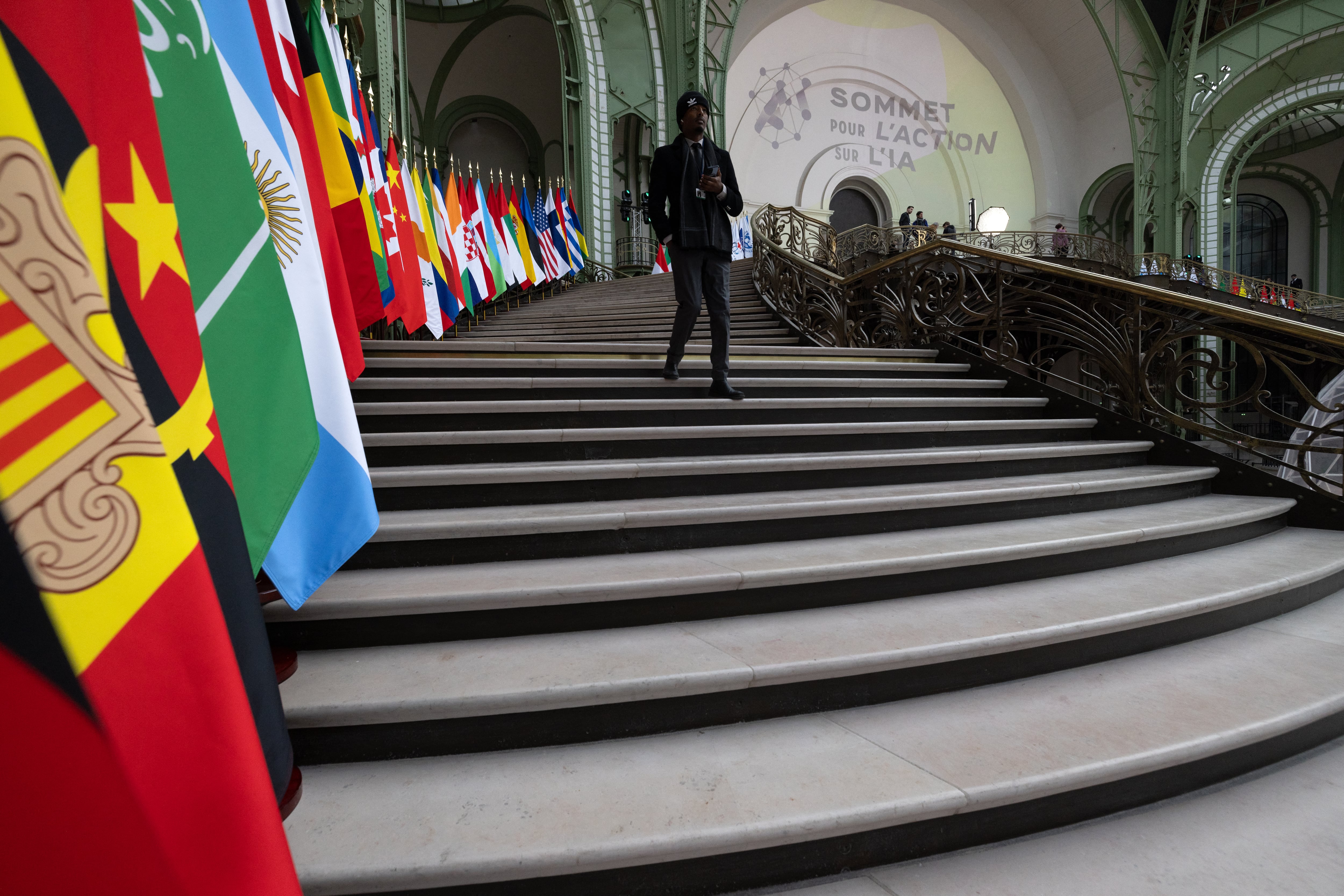 Cumbre de París sobre la Inteligencia Artificial (AI). FOTO: JOEL SAGET/AFP via Getty Images
