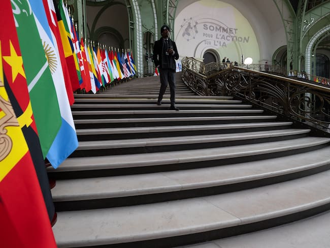 Cumbre de París sobre la Inteligencia Artificial (AI). FOTO: JOEL SAGET/AFP via Getty Images