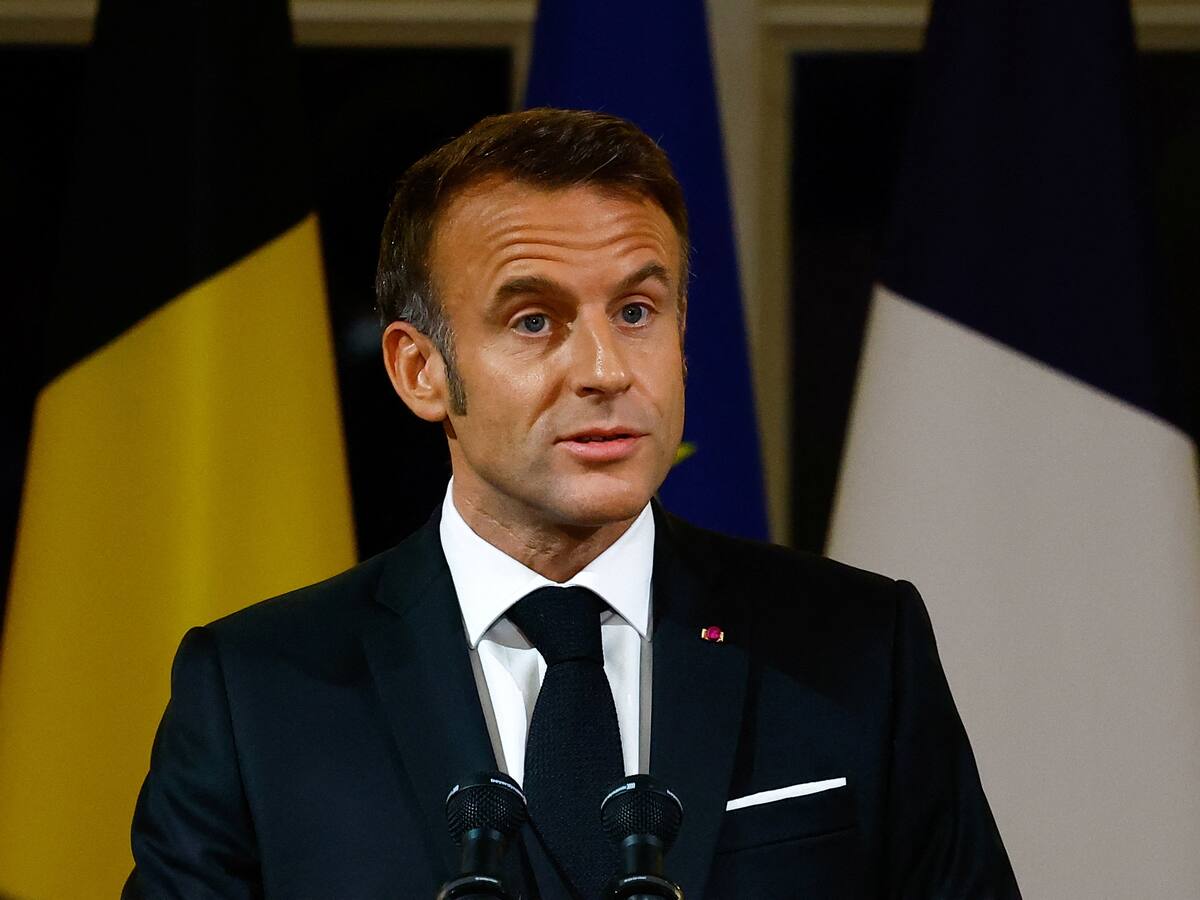 Macron recuerda a Netanyahu que Israel existe “por una decisión” de las Naciones Unidas