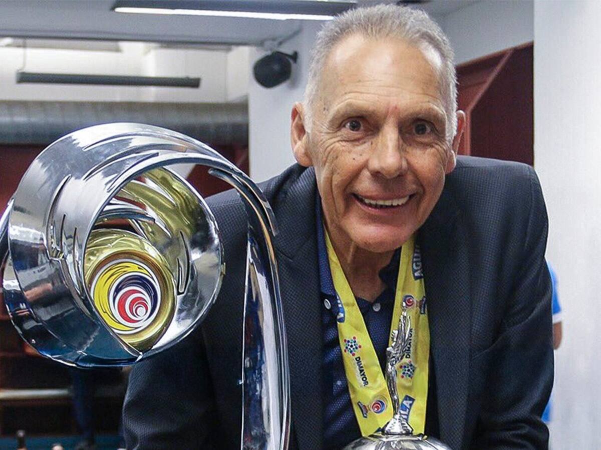 ¿Cómo fue el paso de Miguel Angel Russo por Millonarios? Estos son los títulos que ganó