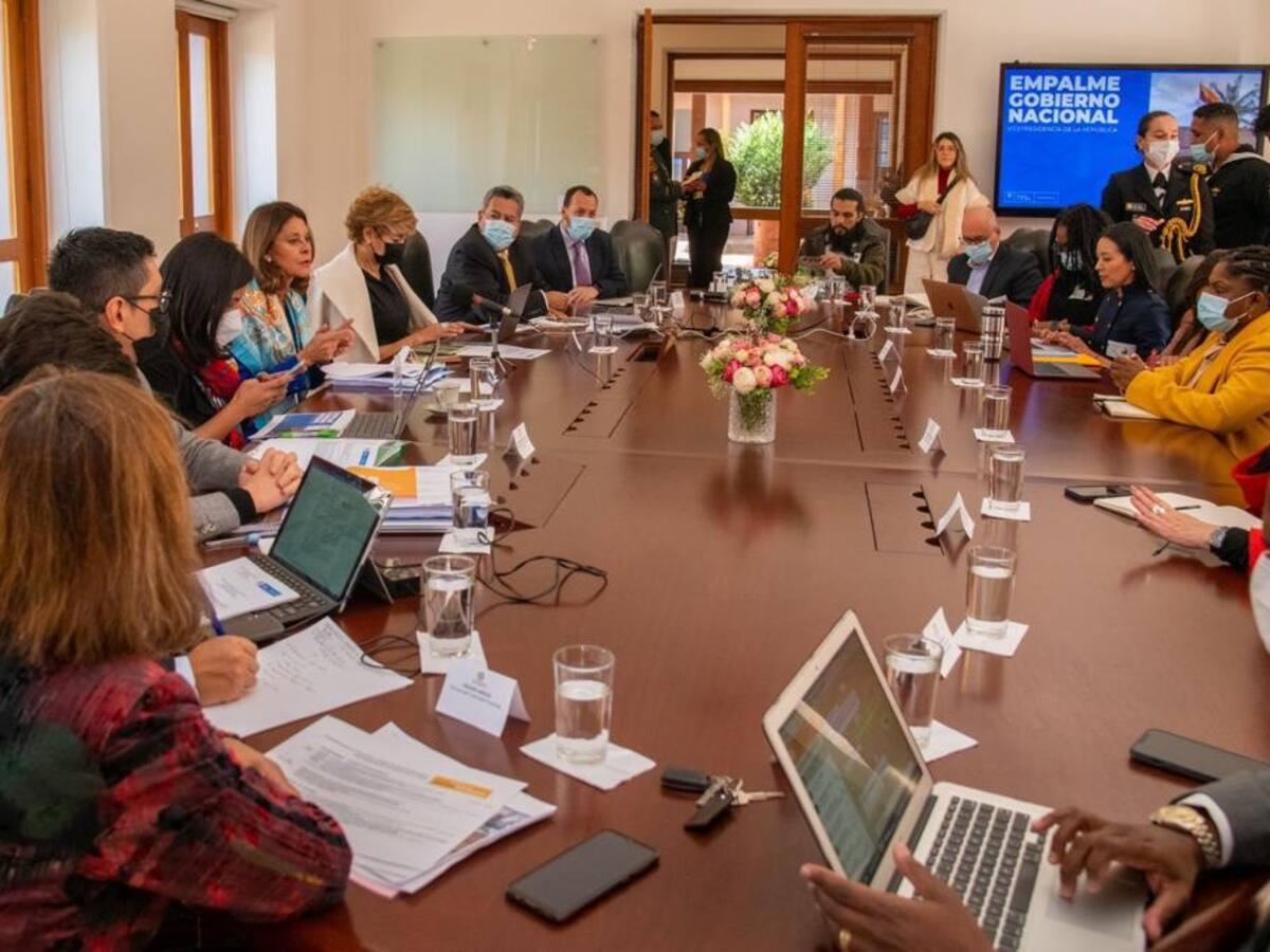 Avanzan reuniones de empalme en la Vicepresidencia