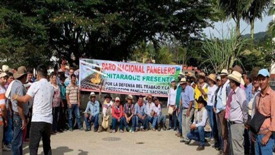 En junio los paneleros de Santander y Boyacá entraron a paro por crisis económica. Foto:Suministrada.