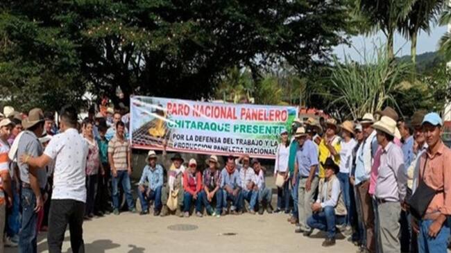 En junio los paneleros de Santander y Boyacá entraron a paro por crisis económica. Foto:Suministrada.