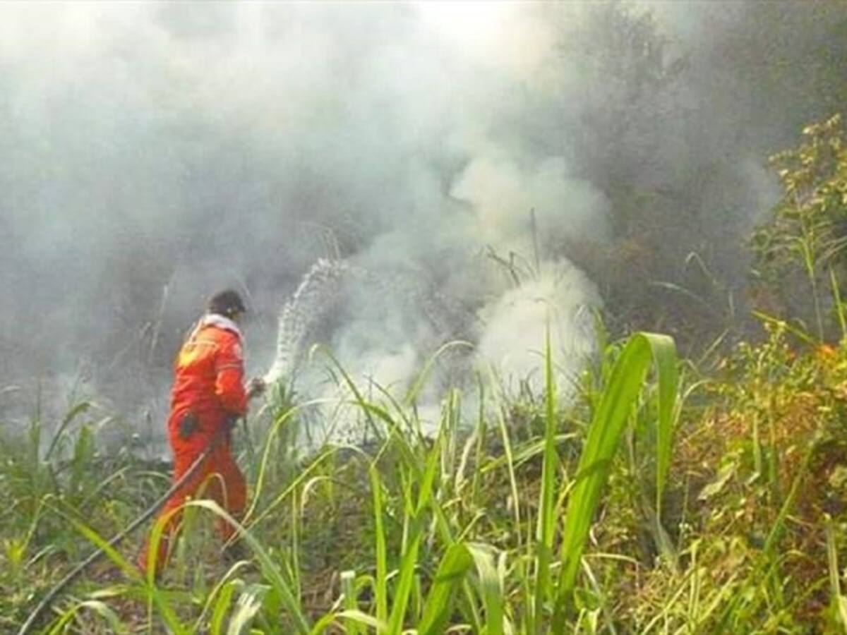 “No realizar quemas a cielo abierto”: Bomberos de Útica, Cundinamarca