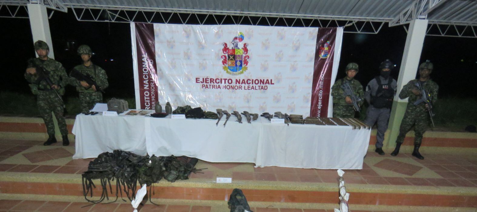 Murieron tres integrantes del grupo armado organizado residual Subestructura 28 en Arauca. Foto: suministrada.