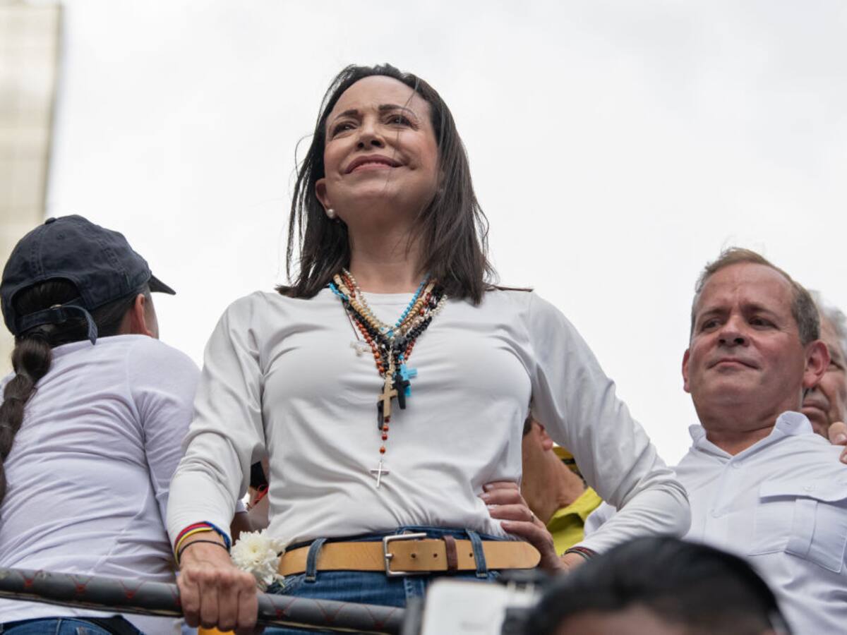 Machado pide a venezolanos que exijan jusiticia a la CPI por crímenes en Venezuela