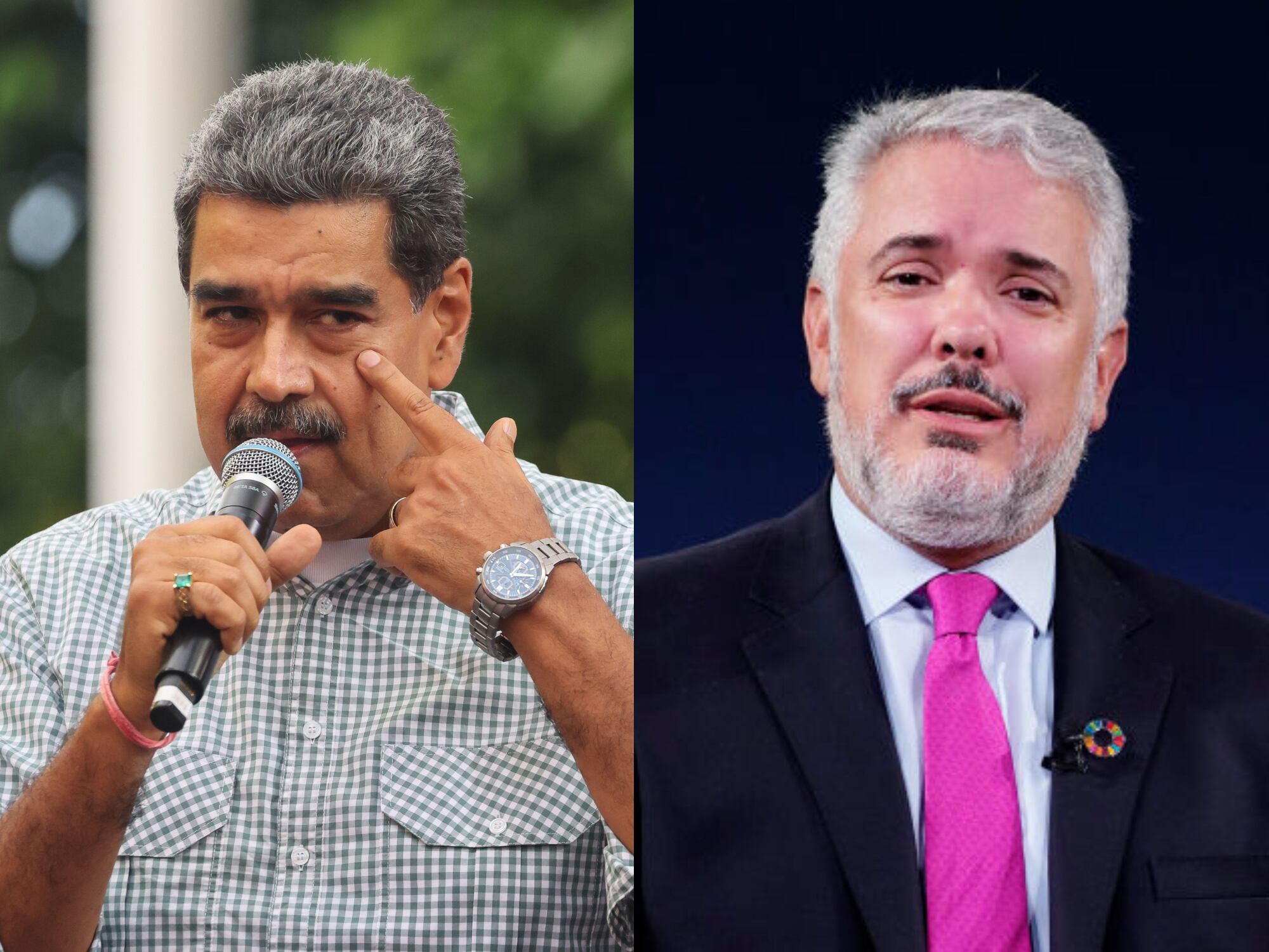 Nicolás Maduro e Iván Duque. I Foto: Getty Images.