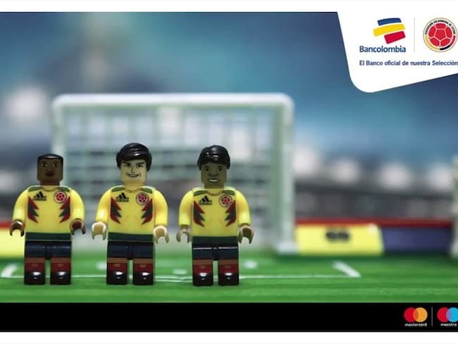 Esta campaña se vio reflejada en unos muñecos que representan a jugadores que han participado en la Selección Colombia y que fue difundida ampliamente por diferentes canales. Foto: Cortesía