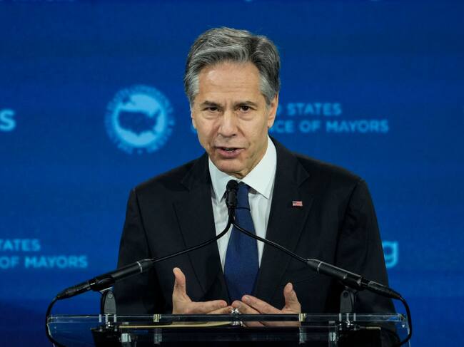 Antony Blinken. (Photo by Drew Angerer/Getty Images)
