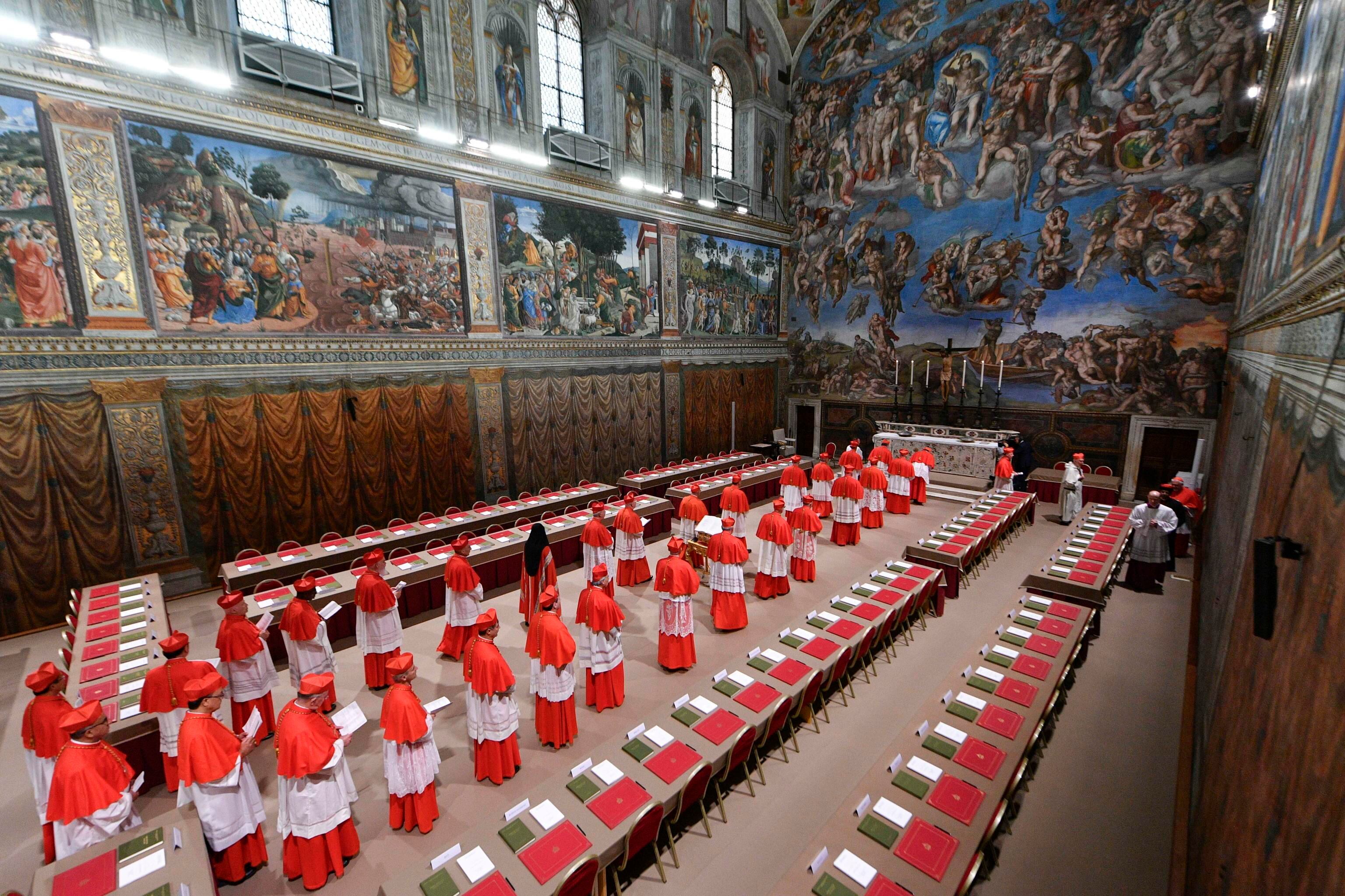 Conclave. Foto EFE/EPA/VATICAN MEDIA HANDOUT.