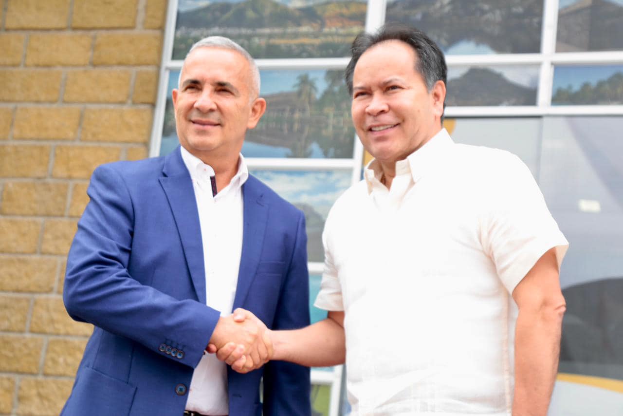 Reunión de gobernadores de Norte de Santander y Táchira. Foto: Gobernación de Norte de Santander.