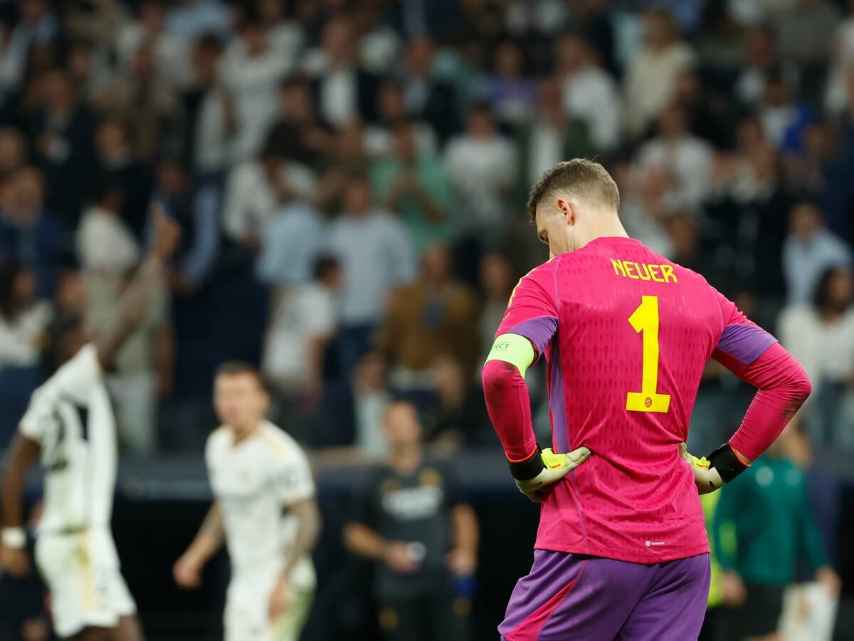 Video: el error de Neuer en Champions con el que Real Madrid inició remontada en ‘semis’