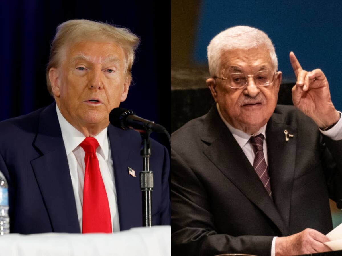 Donald Trump dijó a su homólogo palestino que “trabajará para parar la guerra” en Gaza