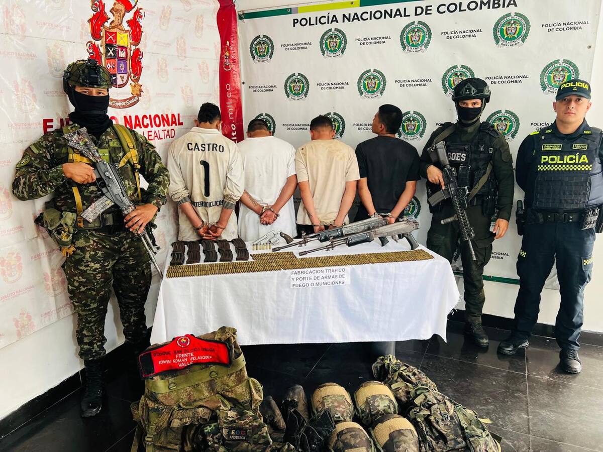 Capturados cabecillas del Clan del Golfo en Risaralda, se les investiga por varios homicidios