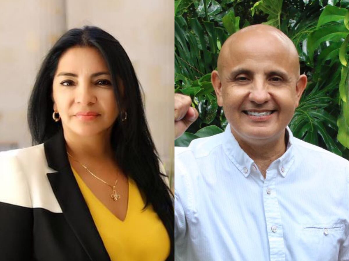 Nohora Tovar y Felipe Carreño. Foto: Campañas Nohora Tovar y Felipe Carreño