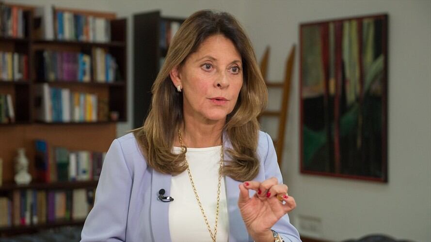 Vicepresidenta de Colombia,  Martha Lucía Ramírez . Foto: Colprensa