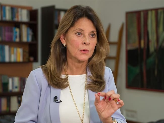 Vicepresidenta de Colombia,  Martha Lucía Ramírez . Foto: Colprensa