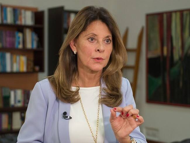 Vicepresidenta de Colombia, Martha Lucía Ramírez . Foto: Colprensa