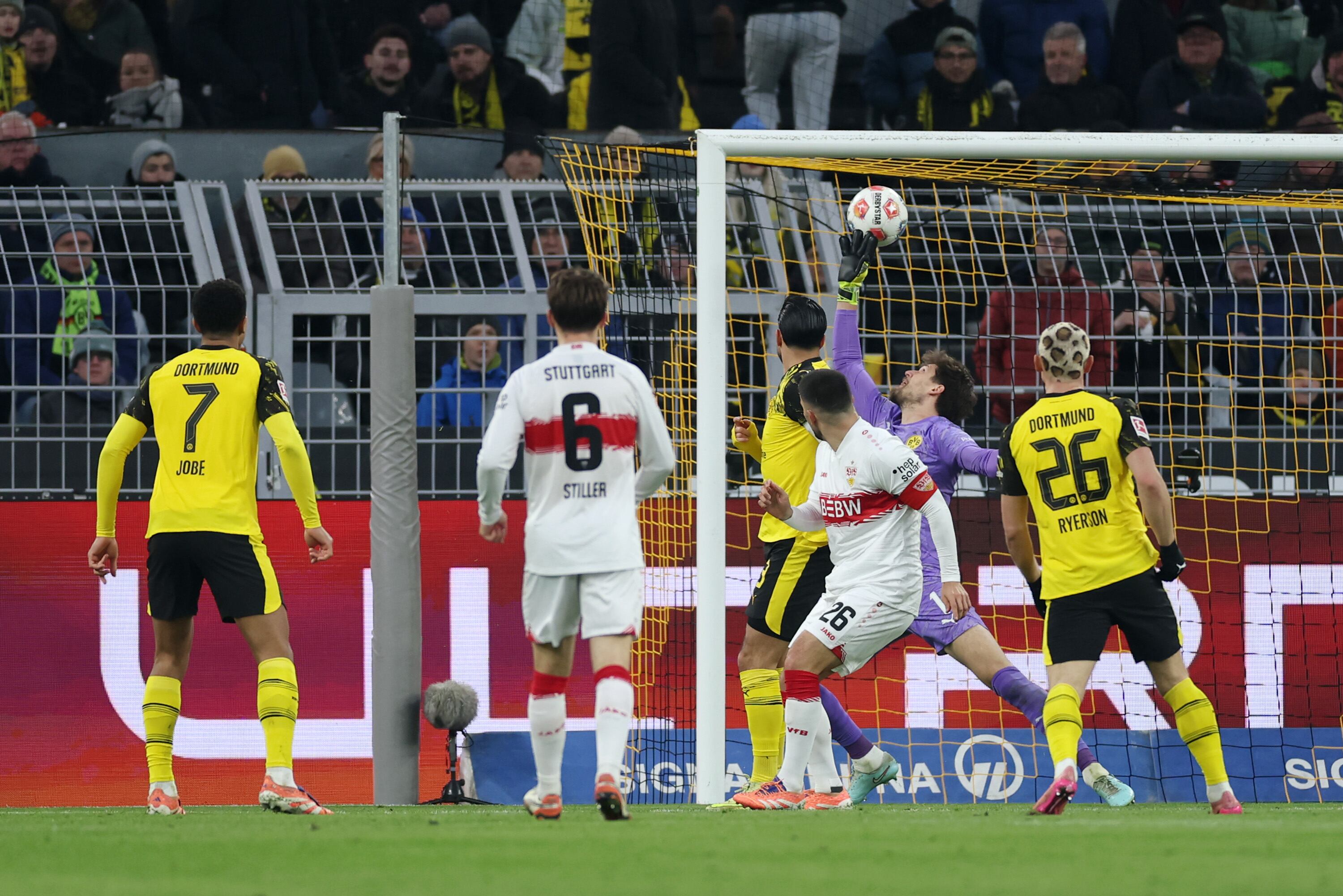 Borussia Dortmund vs. VfB Stuttgart. Foto: Lars Baron/Getty Images