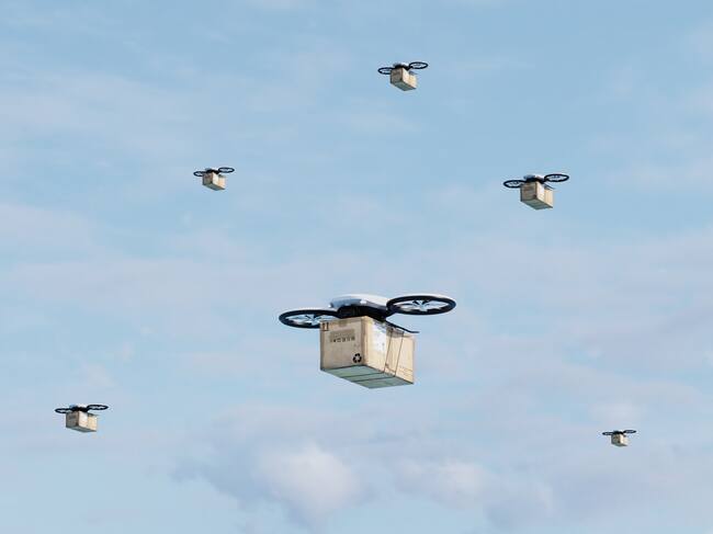 Imagen de referencia de drones. I Foto: Getty Images.