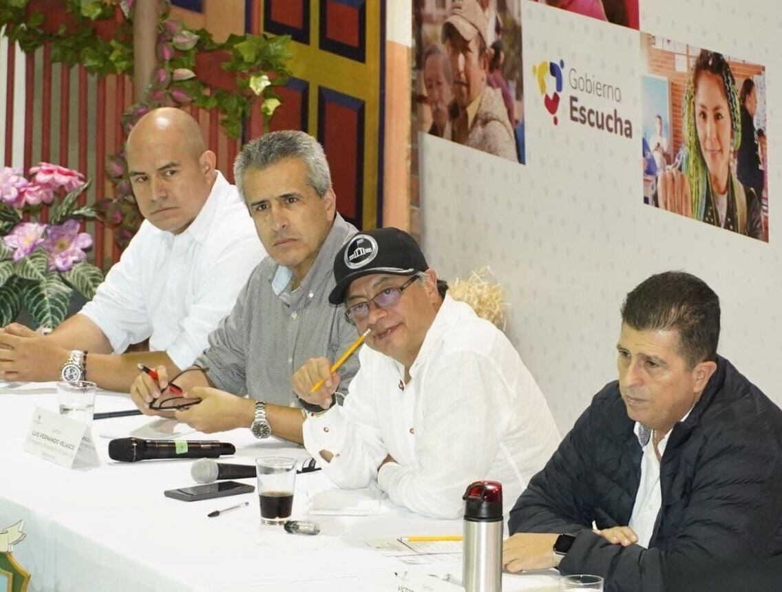 Visita de Gustavo Petro a Risaralda / Foto: Gobernación de Risaralda