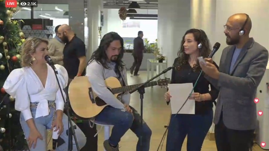 Adriana Lucía, Andrea Díaz y Juan Pablo Calvás. Foto: W Radio