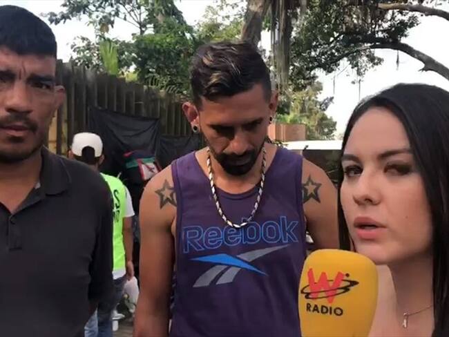 Drama de venezolanos en Bucaramanga. Foto: María Alejandra Rodríguez