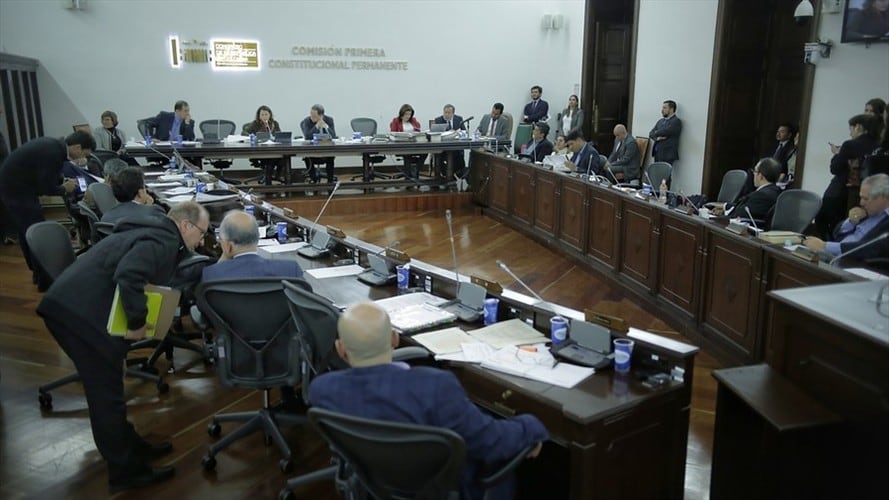 El primer debate de control político en la Comisión Primera de Senado y citado por el partido Farc estuvo marcado por la ola de asesinatos en varias regiones del país. Foto: Colprensa
