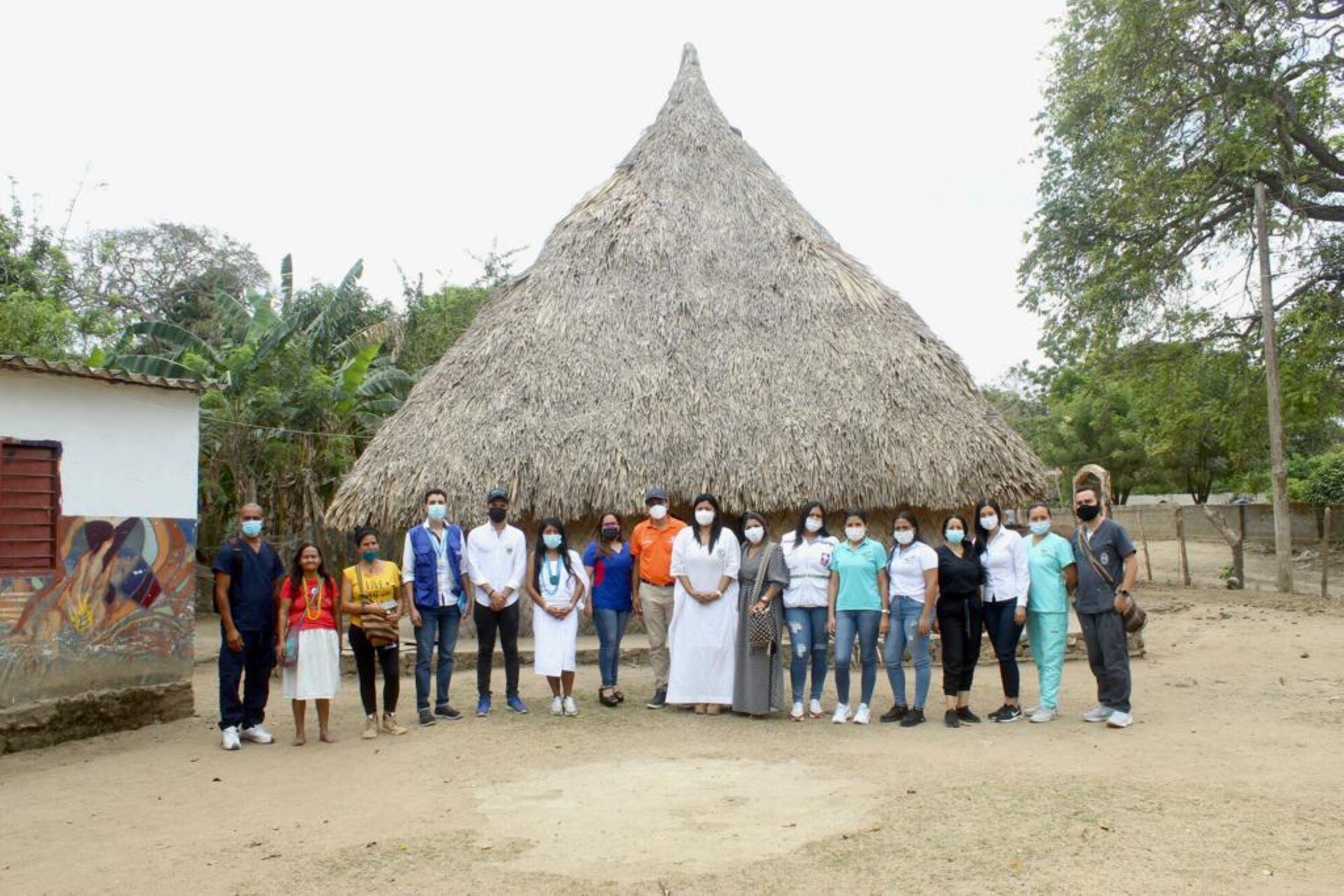 Brigada de salud. Foto: Alcaldía de Santa Marta