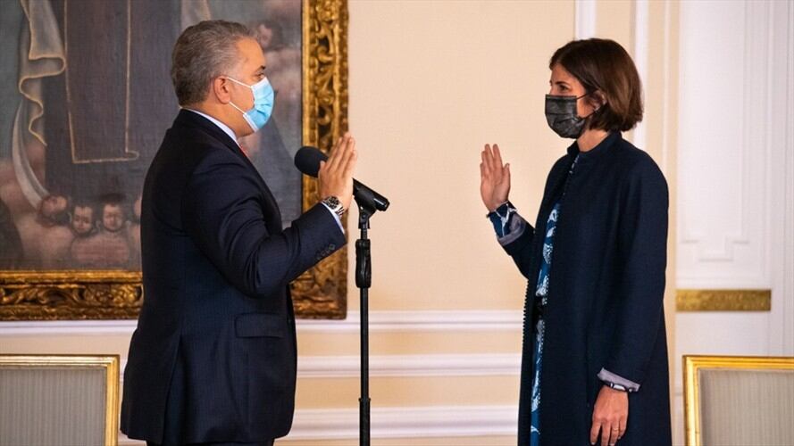 Duque se compromete con política pública para la producción de vacunas en Colombia. Foto: Cortesía Presidencia
