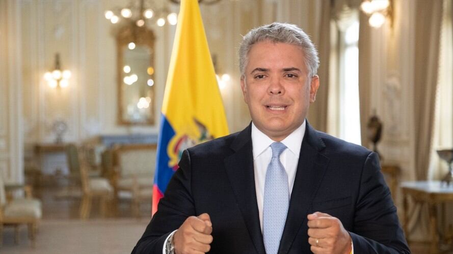 Duque felicitó a Biden por su discurso. Foto: Presidencia de la República