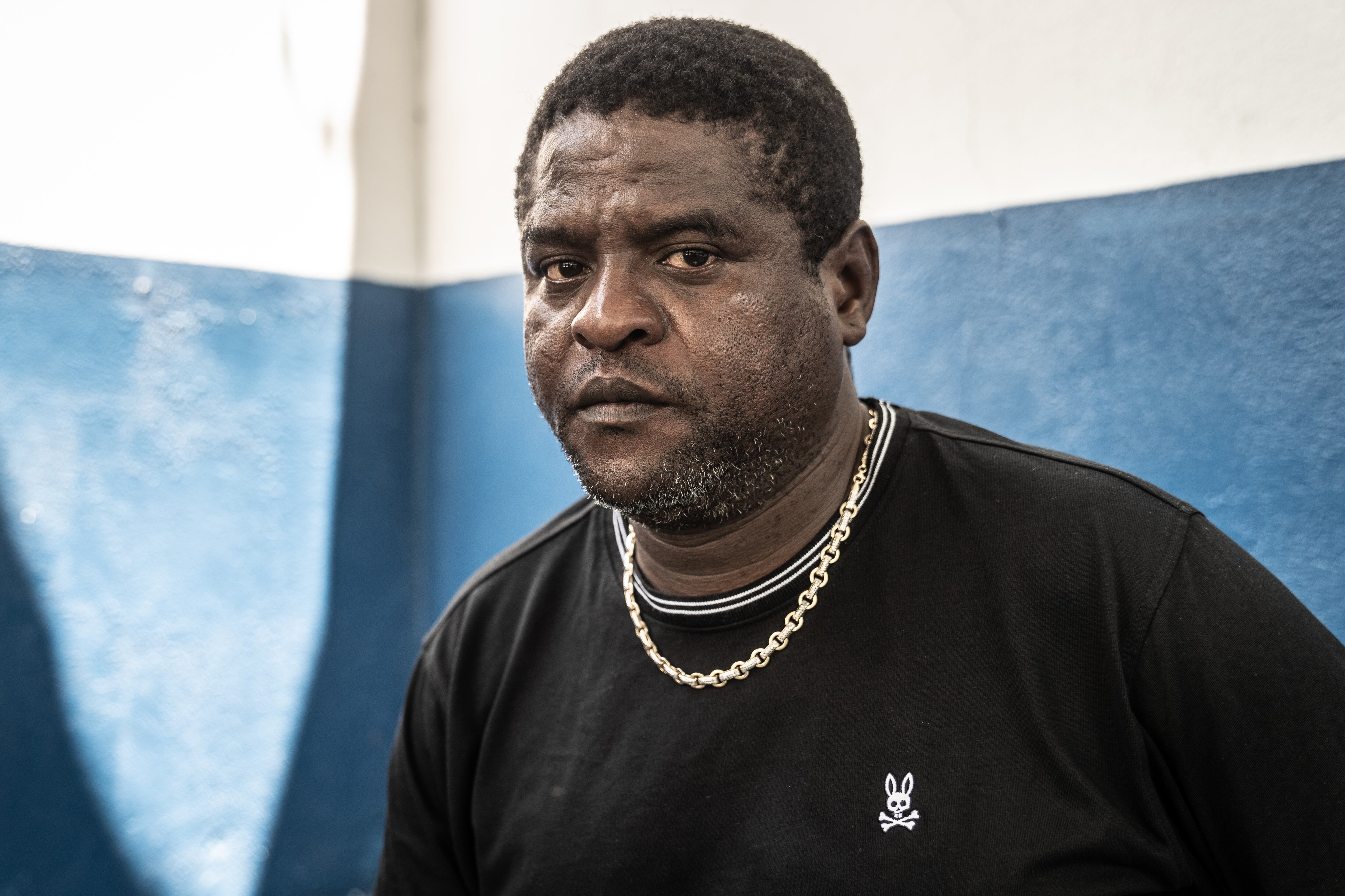 Jimmy 'Barbecue' Cherizier. Foto: Giles Clarke/Getty Images.