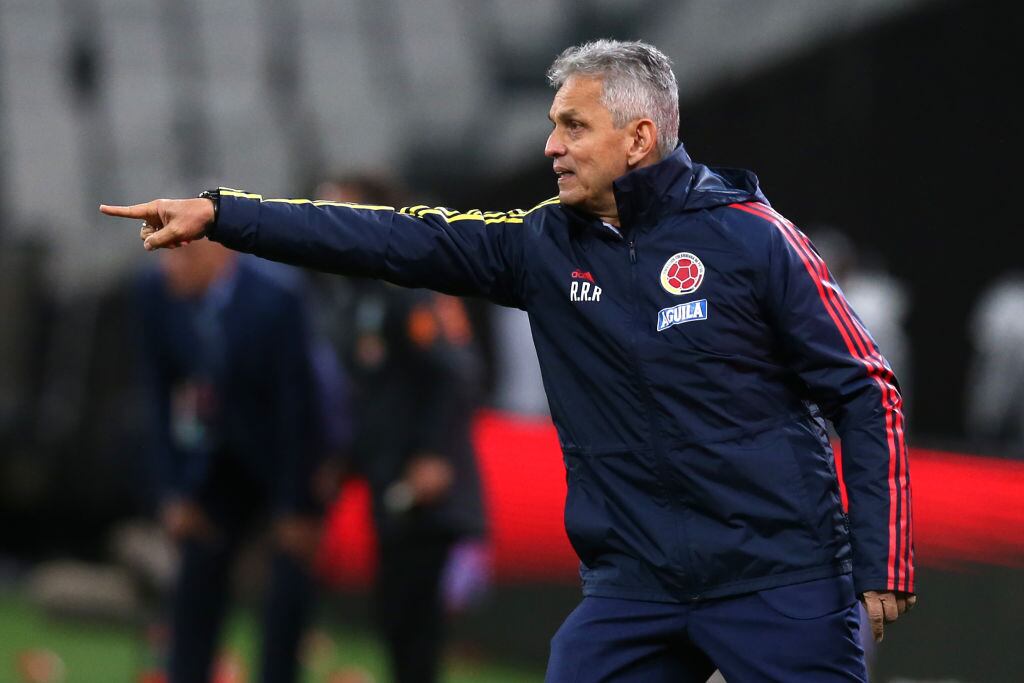 Reinlado Rueda, entrenador de la Selección Colombia / Getty Images
